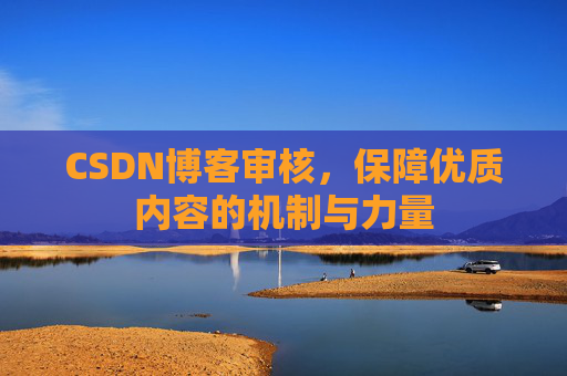 CSDN博客审核，保障优质内容的机制与力量